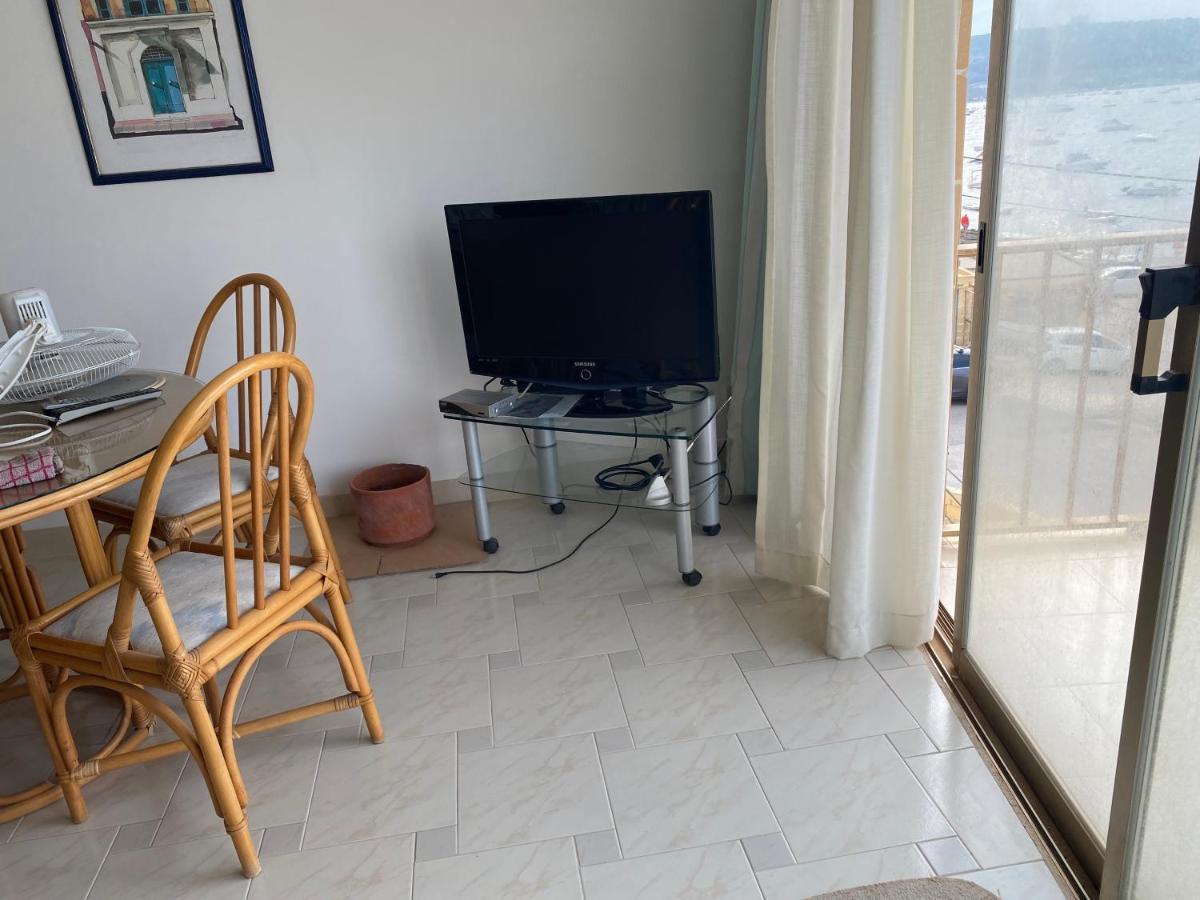 Sea Front Apartment At Mellieha Bay, Malta! Eksteriør bilde